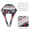 2 Pieces Scrub Caps Women Womens Scrub Cap Surgical Caps for Beauty Salon Skull Flowers Multicoloured view 4
