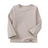 MYGBCPJS Boys Girls Cotton Pajamas Set Kid 2Pcs Long Sleeve Crew Neck PJS T-shirt + Elastic Waist Pants Sleepwear Suit view 2