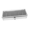 BESTYASH Slots Watch Storage Case Aluminium Alloy Display Organizer with Transparent Window Portable Jewelry Box for Home and Shop Use view 1