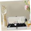 BESTYASH Slots Watch Storage Case Aluminium Alloy Display Organizer with Transparent Window Portable Jewelry Box for Home and Shop Use view 4