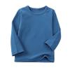 MYGBCPJS Boys Girls Cotton Pajamas Set Kid 2Pcs Long Sleeve Crew Neck PJS T-shirt + Elastic Waist Pants Sleepwear Suit view 2