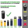 Enhanced Lid for YETI Rambler 36 oz 26 oz 18 oz 64 oz Replacement, Flex Handle Chug Cap for YETI Lid Accessories, Top Removable Waterproof Gasket Easy to Clean | Leakproof | BPA Free | Dishwasher Safe view 4
