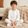 MYGBCPJS Boys Girls Cotton Pajamas Set Kid 2Pcs Long Sleeve Crew Neck PJS T-shirt + Elastic Waist Pants Sleepwear Suit view 2