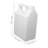 Anneome Liquid Container with Sealed Lid Water Jug for Chemicals and Liquids Easy Pour Design for Home and Outdoor Storage Needs view 2