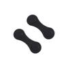 2 Pcs Silicone Golf Hat Clip Ball Marker Holder Strong Magnetic Attach to Pocket Cap Edge Belt Clothes Gift Golf Accessories for Women Men(Black) view 2