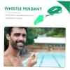 HANABASS 4pcs Soccer Whistle Lanyard Loud Crisp Sound for Referees and Emergency Whistle for Sports and Survival Use view 4