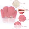Mealah Kids Winter-Warm-Knit-Mittens for Boys-Girls - Double Layer Thick Warm Outdoor Gloves for 5-10Years Kids view 4