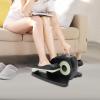Elliptical Exercise Machine Under Desk, Leg Exerciser As Seen On Tv with Screen Remote Control, Leg Exerciser While Sitting for Seniors, Electric Seated Pedal Exerciser for Home Office, Green view 2