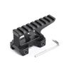 GLECTICAL 2.91" Red Dot Sight Riser Mount for EO Sight,8 Slots Picatinny Made of Aluminum Alloy,Hard Coat Anodize Finished view 1