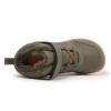 SECHRITE Toddler Kids Wide Barefoot Winter Boots High Top Girls Boys Warm Snow Boots Fur Lined Waterproof Non-Slip Minimalist Wide Toe Box Zero Drop Boots Ankle Booties Naturally Splay Army Green 29 view 4