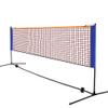 QOYBGJDD Tennis Net,Portable Badminton Net,Badminton Net 1.8cm Mesh Sturdy and Stable Net Frame Adjustable Height Easy to Carry Convenient Storage Multiple Suitable for Various Scenes(6.1m/20.0 view 1