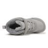 SECHRITE Toddler Kids Wide Barefoot Winter Boots High Top Girls Boys Warm Snow Boots Fur Lined Waterproof Non-Slip Minimalist Wide Toe Box Zero Drop Boots Ankle Booties Naturally Splay Grey 36 view 4