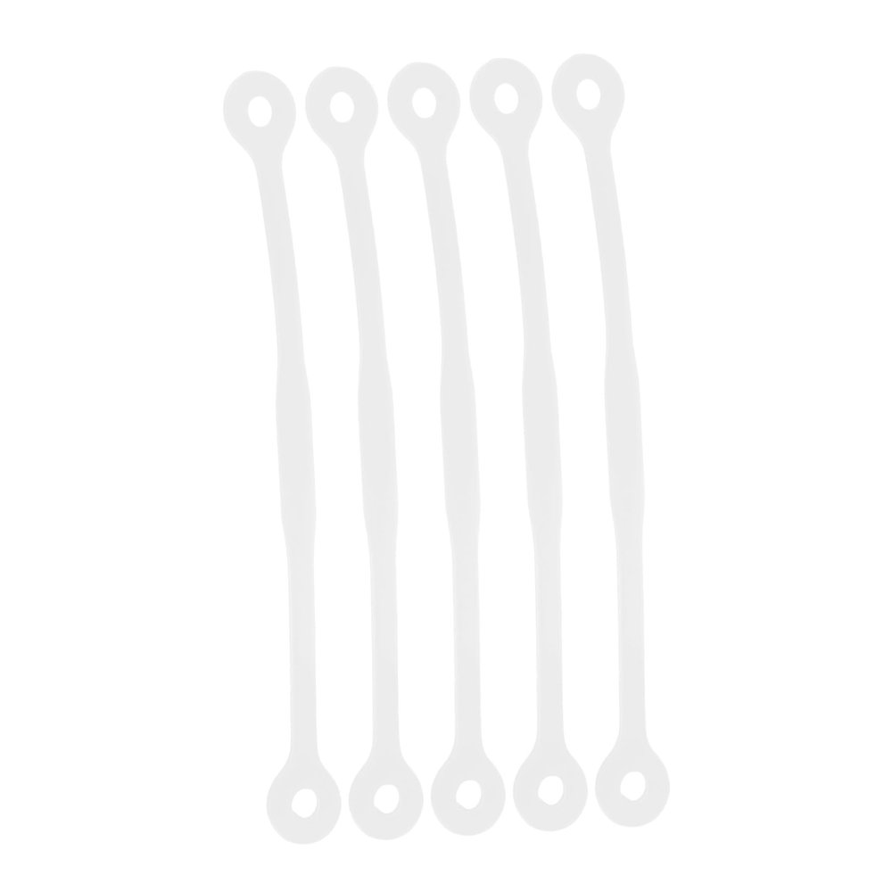 BESPORTBLE 5pcs Tennis Racket Dampener Absorbing Strips for Enhanced Control and Comfort Lightweight and Portable Fits Racquets for Tennis and Squash Play