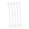 BESPORTBLE 5pcs Tennis Racket Dampener Absorbing Strips for Enhanced Control and Comfort Lightweight and Portable Fits Racquets for Tennis and Squash Play view 1