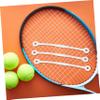 BESPORTBLE 5pcs Tennis Racket Dampener Absorbing Strips for Enhanced Control and Comfort Lightweight and Portable Fits Racquets for Tennis and Squash Play view 3