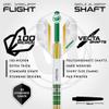 Winmau Darts Xenon 18g Barrel / 20g Full Weight Soft Tip 90% Professional Tungsten Darts Set with Dart Flights and Dart Shafts (Stems) view 3