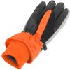 MAGARROW Kids Winter Warm Gloves Windproof Water-Resistant Snow Boys Girls Sport Gloves (Neon Orange, 6-8 Years) view 4
