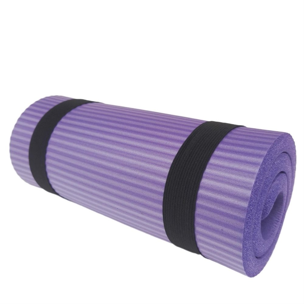 Fitness Exercise Yoga Mat Mini Auxiliary Exercise Fitness Pilates Mat Foldable Portable Sweat Yoga Mat(Purple)
