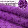 1pc Yoga Towel Yoga Mat Cloth Ultra-Thin Model Sweat-Absorbent Blanket Towel(Blue) view 4