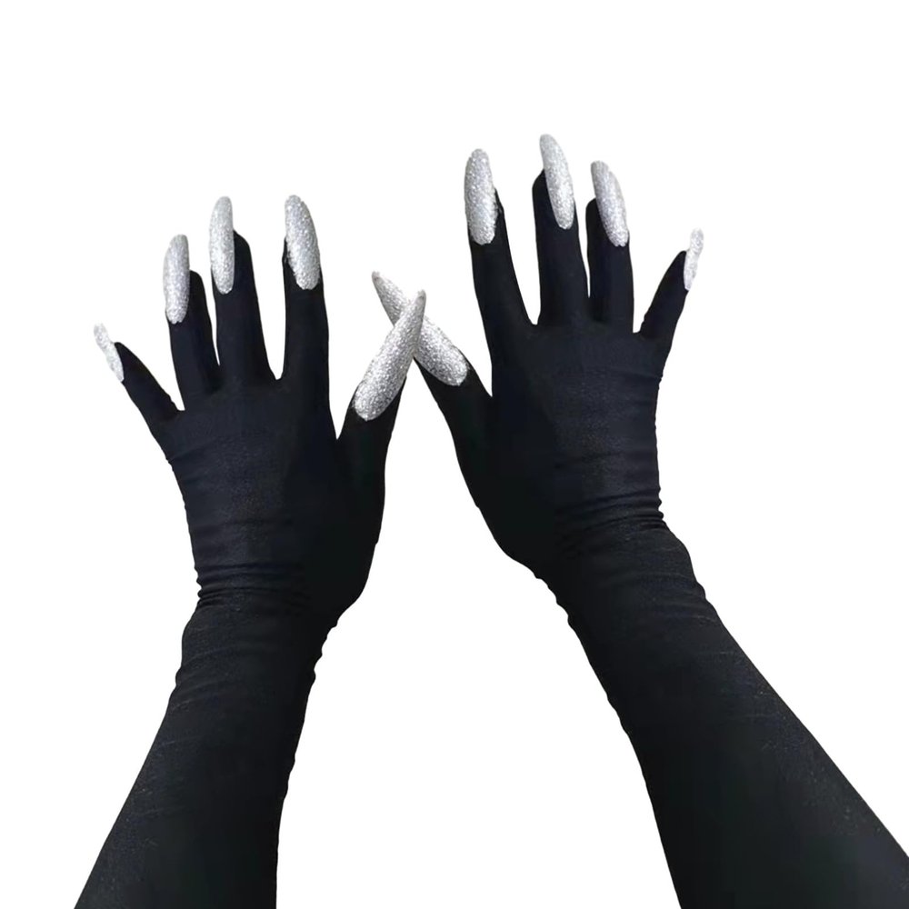 Horrible Wolf Claw Gloves For Kids Halloween Clown Theme Parties Fingernails Claw Gloves Nails Claw