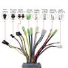 Motor Brushless Controller, Electric Motor Controller, 36V 48V 500W 750W Waterproof LCD Display Panel Brushless Controller Kit with LCD 866 Display Meterfor ElectricBicycle Scooter view 3