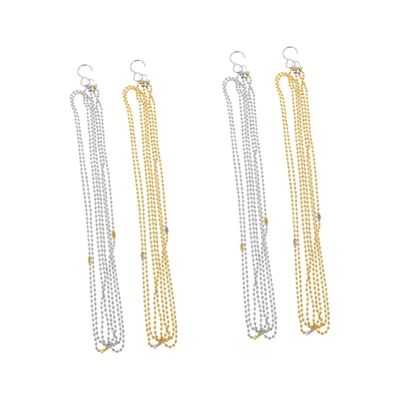 BESPORTBLE 6pcs Volleyball Net Measurement Chain Tool for Accurate Height Measurement Portable Referee Equipment for Outdoor Volleyball Games Stylish and Design