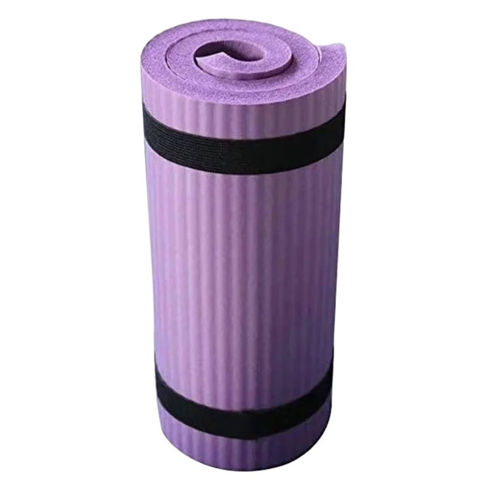 1PCS 1.5cm Super Thick Yoga Knee Pad Foam Yoga Mat Fitness Mat Fitness Exercise Pad Fitness Equipment Gym Cushions(Purple)