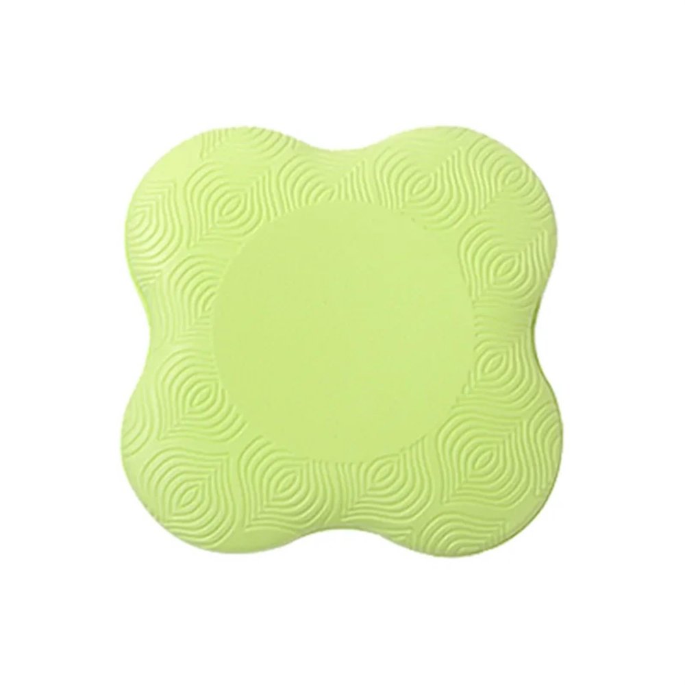 Thicken Yoga Knee Pad Cushion Wrist Hips Hands For Leg Arm Elbows Balance Exercise Fitness Pilates Yoga Mat Plank TPE(Green)