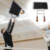 ENHEN Volleyball Training Equipment Professional Volleyball Block Trainer Machine, Portable Sports Volleyball Spike Rebounder, Stainless Steels, Gift for Beginners & Experts view 1
