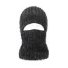 Winter Warm Double-Layer Fleece Balaclava, Windproof Face Mask, Thick Thermal Full Face Cover for Skiing, Hiking, and Outdoor Activities Black view 2