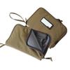 DUOLUDA 2-Pack Soft Pistol Cases Handgun Case Soft Pistol Rug Case Tactical Handgun Storage Pouch with for Hunting Shooting Range Sports Home storage3 of ID Patches Included (Khaki) view 1