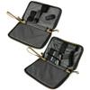 DUOLUDA 2-Pack Soft Pistol Cases Handgun Case Soft Pistol Rug Case Tactical Handgun Storage Pouch with for Hunting Shooting Range Sports Home storage3 of ID Patches Included (Khaki) view 3