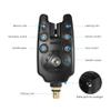 BSEWO Fishing Bait Swinger, Chain Alert Swinger Fishing Bite Alarms Chain Alert Swinger Set Digital Fishing Alarm Kit Led Alarm Indicator Alert Fishing Swinger Fishing Tackle with Zippered Box view 3