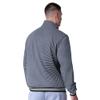 G-III Sports Men's Black/Heather Gray Las Vegas Raiders Strong Arm Reversible Full-Zip Jacket view 4