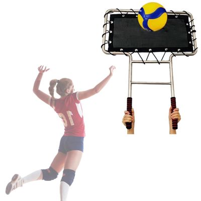 ENHEN Volleyball Training Equipment Team Practice Volleyball Training Aid Original Spike Trainer, Sports Basketball Block Blaster for Coach/Athletes Hitting Placement, 75cm x 100cm