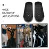 POPETPOP 3pairs Indoor Rowing Machine Pedals Replacement Flat Pedals Exercise Bike Parts by view 3