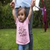 3T Light Pink Toddler Hope & Love Breast Cancer Awareness Toddler T-Shirt view 3