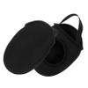 BRIGHTFUFU Anti-Slip Half Shoe Covers for Winter Cycling and Windproof Overshoes Durable Elastic for Road and Mountain Shoes Black