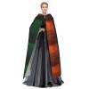 DLXW men's women's cape halloween hooded cape queen's robe costume renaissance medieval costume retro irish flag view 3