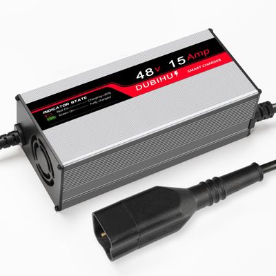 48V 15A Golf Cart Battery Charger for Yamaha G29 & Drive 2 Golf Carts, with 3-Pin Round Plug, 16FT Long Cable, Intelligent Charging Technology, Fast Charging & Multi-Protection