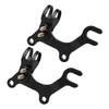 BESPORTBLE 2pcs Disc Brake Adapter for Modification Upgrade Your Bike Brake Bracket Components Easy Installation for Enhanced Performance view 1