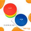 METIS Play Junior Athletics Practice Discus | 4 Pcs Ultra-Durable PVC Track & Field Discuses (0.4lbs) view 3