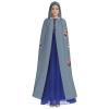 WHJSHOP Halloween Adult Hooded Cape for Parties and Costumes - Easy Care Little Ballerina Dancing Girl Pattern view 2