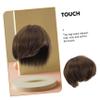 Outanaya Male Short Wig for Halloween Cosplay - Attractive Deep Brown Hair Side for Costume Parties and Events view 3