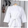 MOBUTOFU 1set Karate Uniforms for Adults Teens Breathable Quick-dry Training Clothes for Professional Practice Unconfined Motion Material Convenient Judogi Clothes view 4