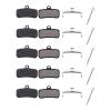 ZHUAYSEJXA Bike disc Brake Pads 5 Pairs of Bicycle Brake Pads Compatible with D03S D02S Saint BR-M810 TK Cycling Organic Resin Disc Accessories Mountain Bike disc Brake Pads view 2