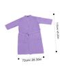 GLSTOY Bath Robe Gown Waffle Robe Women Long Shower Nightgown Lightweight Breathable Easy to Store view 2