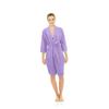 GLSTOY Bath Robe Gown Waffle Robe Women Long Shower Nightgown Lightweight Breathable Easy to Store view 4
