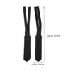 TOGEVAL 4pcs Adjustable Bike Pedal Straps Bicycle Pedal Toe Straps Exercise Bike Belts Footrest Traction Nylon Material view 4