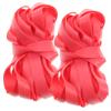 BESPORTBLE 2pcs Thickened Widened Skipping Rope Toy Stretchy Rubber Band Jump Rope for Outdoor Fun Exercise and Color Each for Home and School Activities view 1